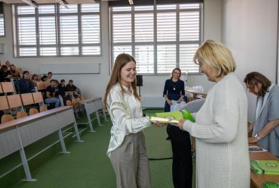 Předávání Cambridge certifikátů